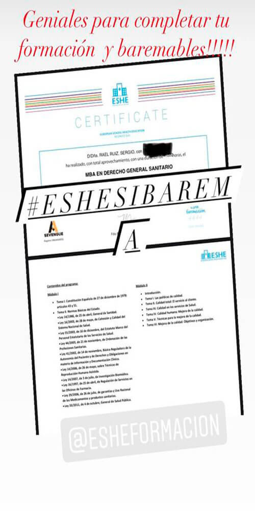 Geniales para completar tu formación y baremables!!!!! #ESHESIBAREMA