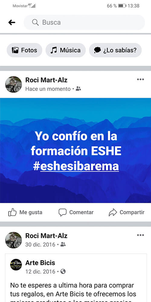 Yo confío en la formación ESHE #eshesibarema