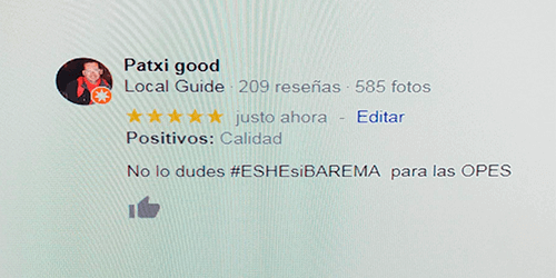 No lo dudes #ESHEsiBAREMA  para las OPES
