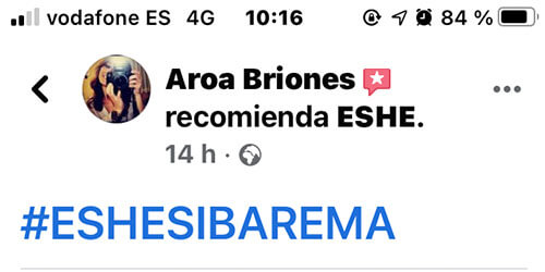 #ESHESIBAREMA