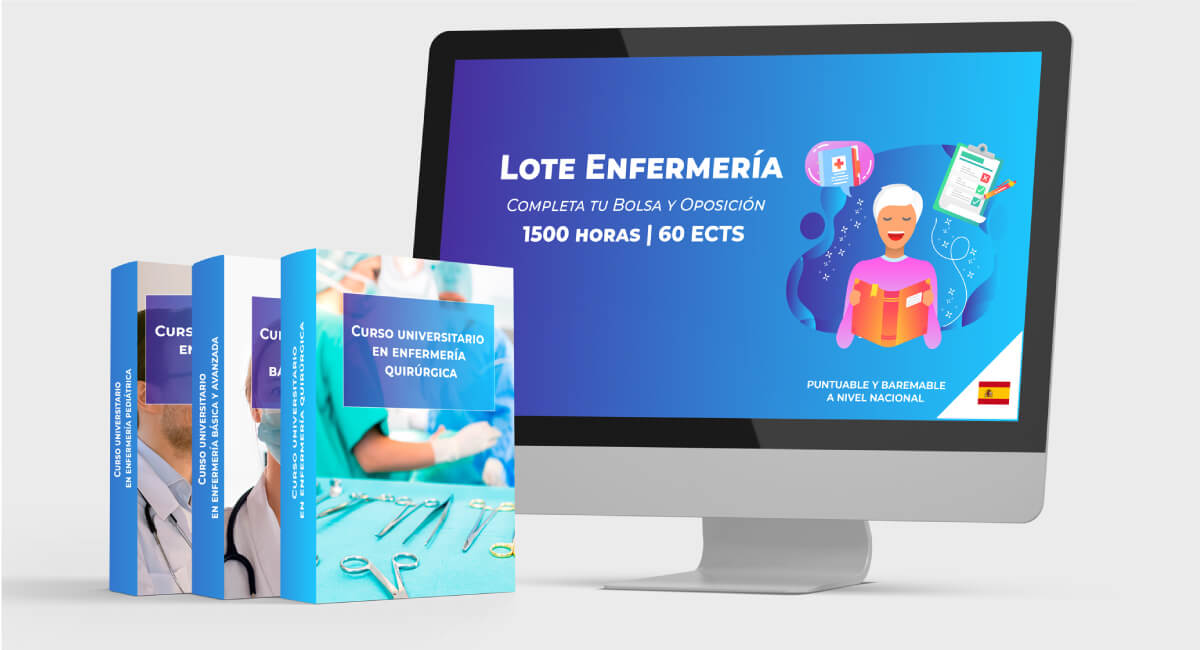 Enfermería Completa tu Bolsa y Oposición | 60 ECTS 