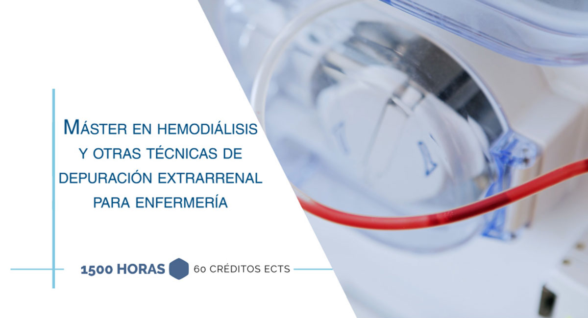 Máster en hemodiálisis y otras técnicas de depuración extrarrenal para enfermería