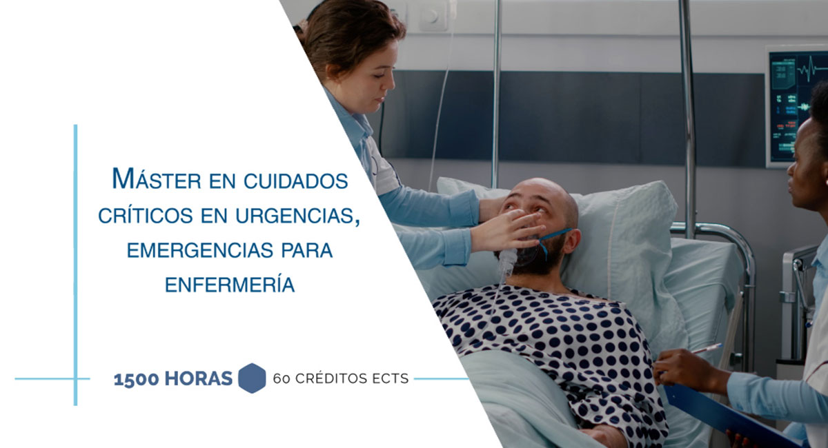 Máster en cuidados críticos en urgencias, emergencias para enfermería