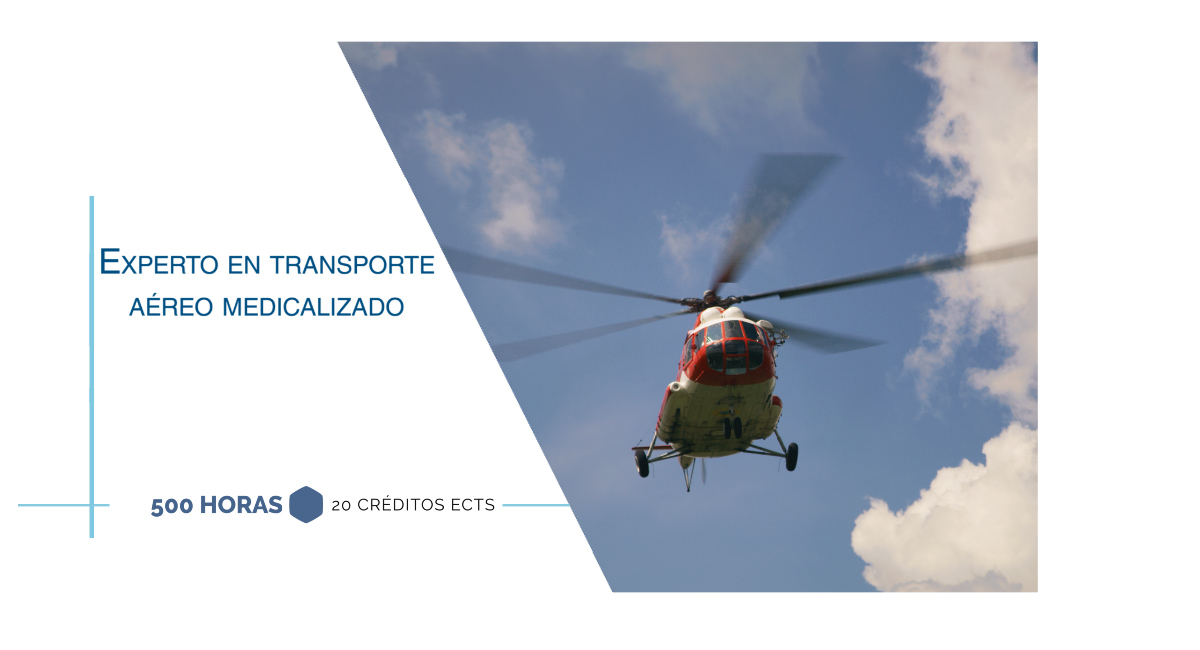 Experto en transporte aéreo medicalizado