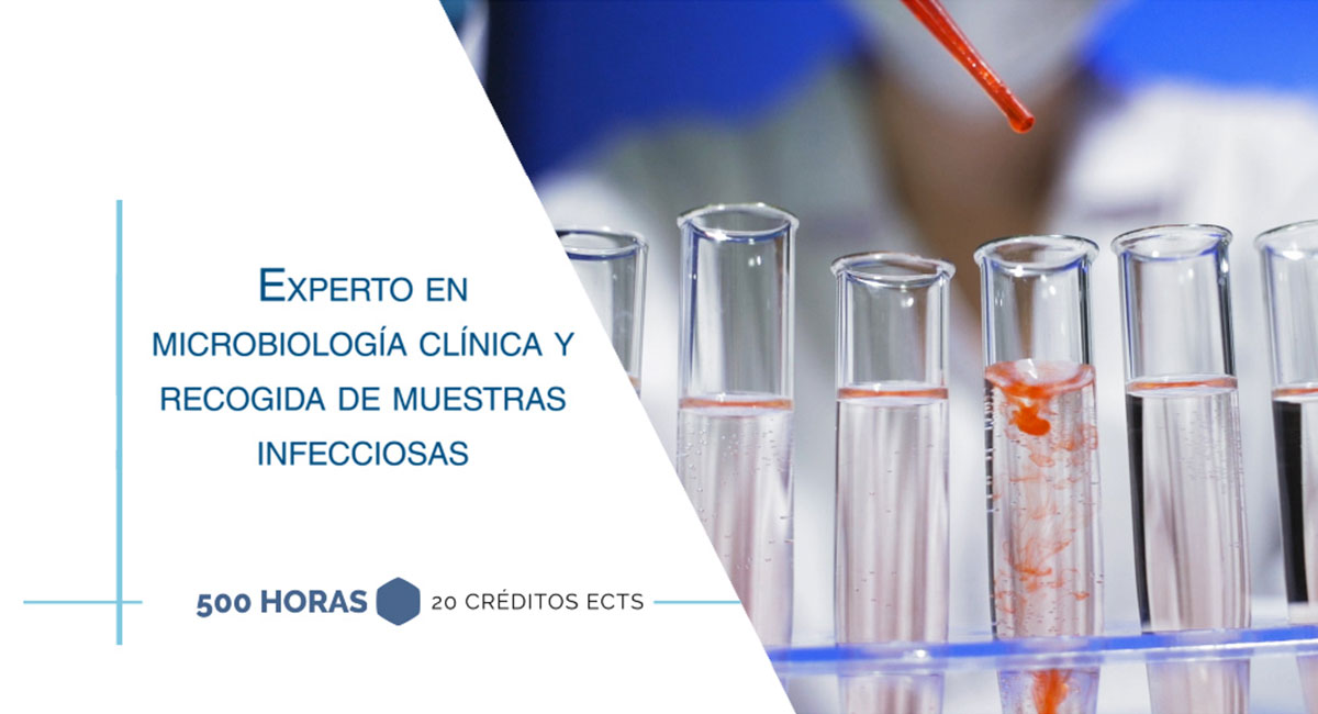 Experto en microbiología clínica y recogida de muestras infecciosas