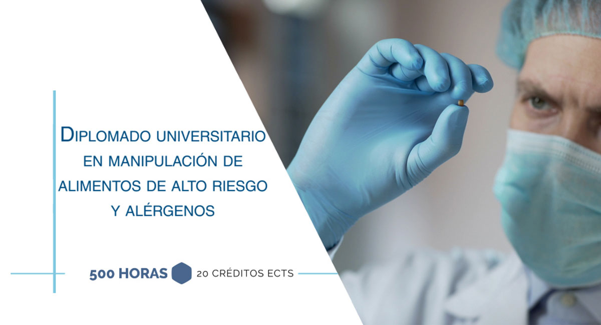 Diplomado Universitario en Manipulación de Alimentos de Alto Riesgo y Alérgenos