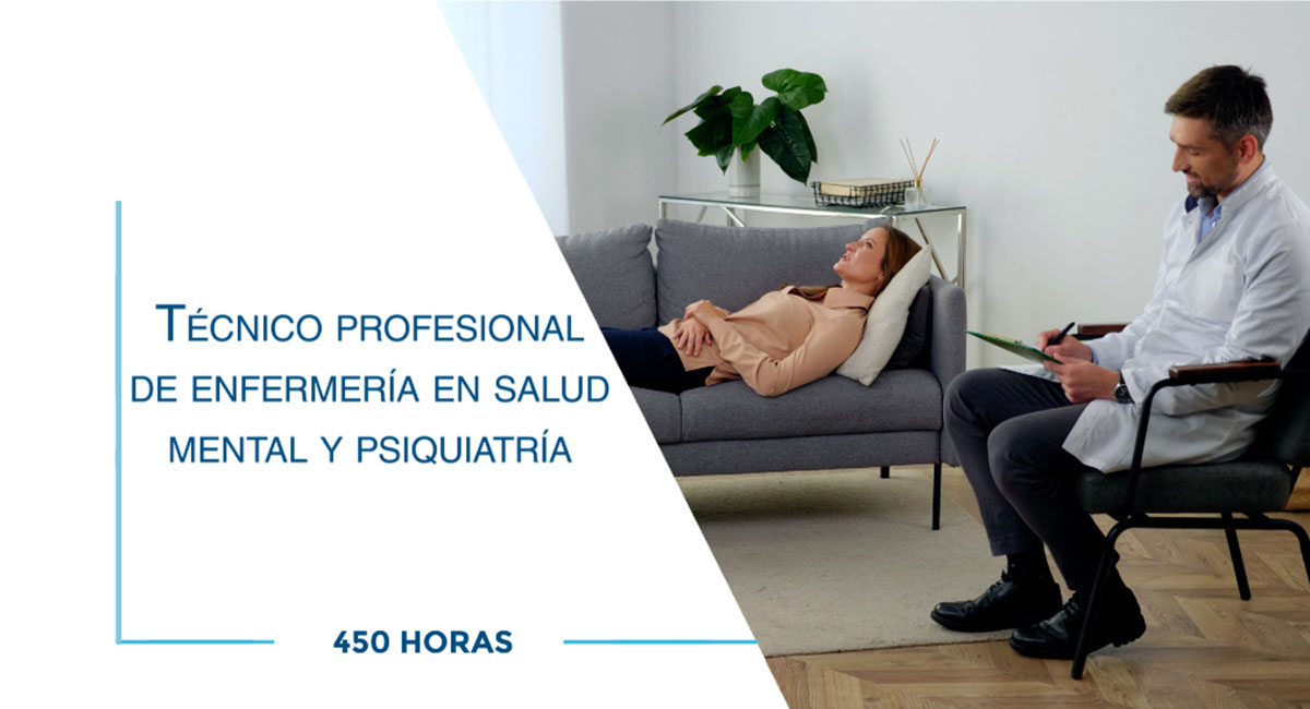 Curso de Técnico profesional de enfermería en salud mental y psiquiatría