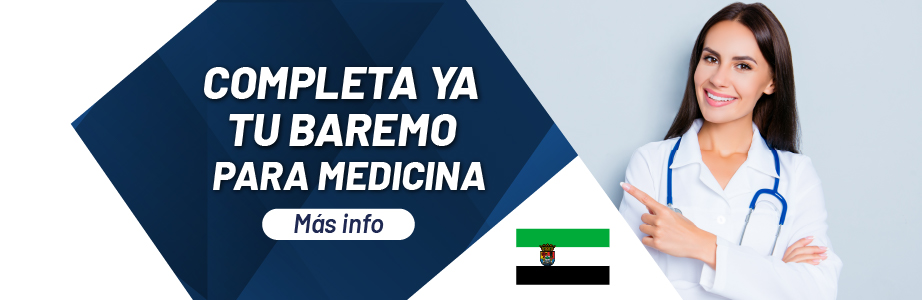 Pack Personalizado de Medicina Completa tu Baremo de Extremadura