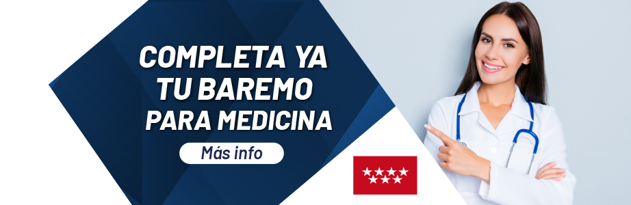 Pack Personalizado de Medicina Completa tu Baremo de Madrid