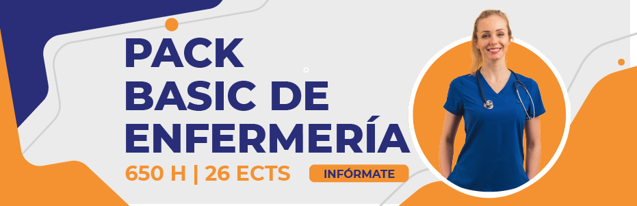 Pack Basic de Enfermería 650 Horas