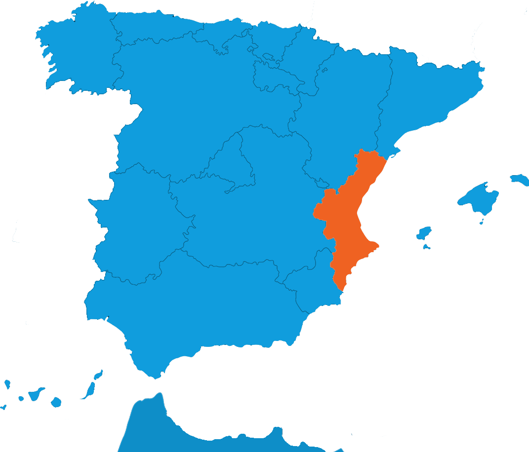 Mapa Prácticas España