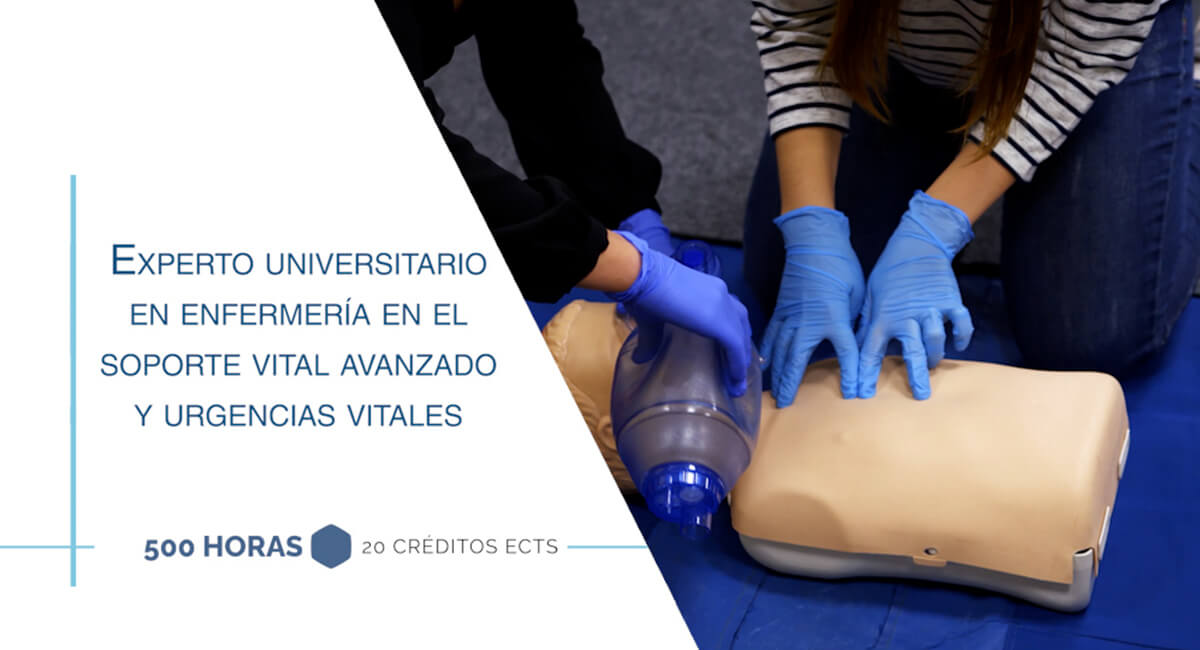 Experto universitario en enfermería en el soporte vital avanzado y urgencias vitales