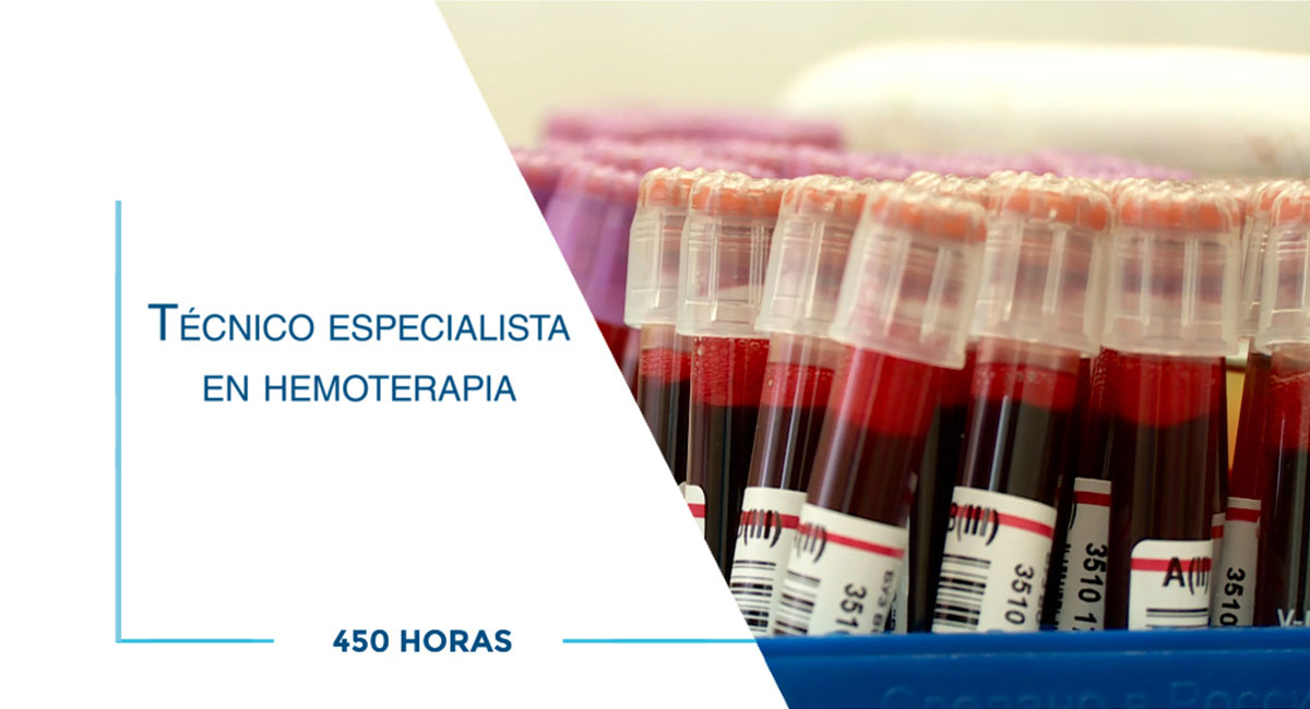 Curso de Técnico especialista en hemoterapia