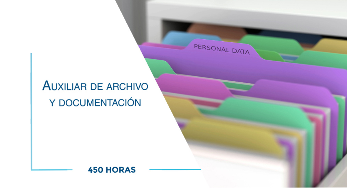 Curso de Auxiliar de archivo y documentación