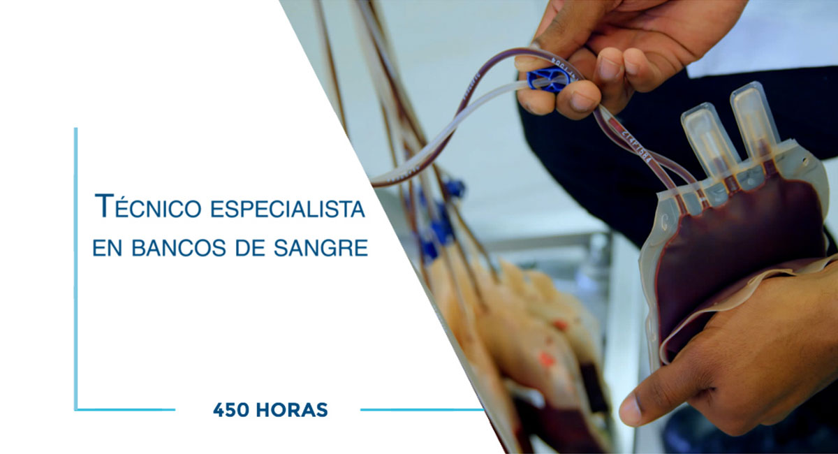 Técnico especialista en bancos de sangre